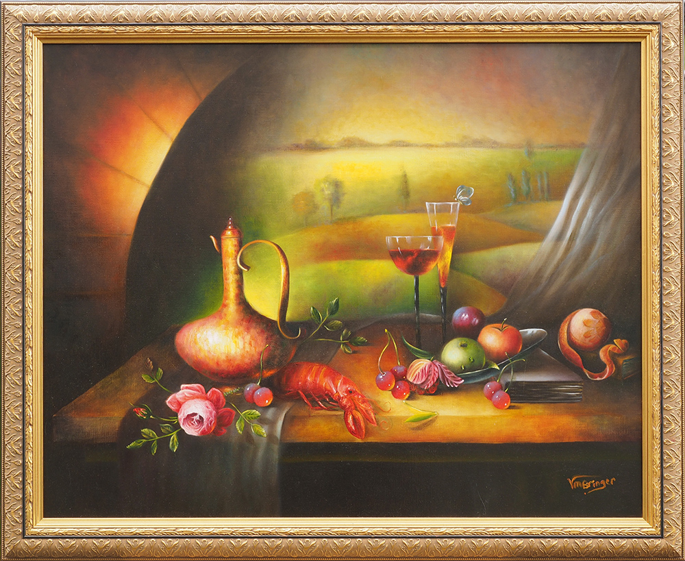 Nature morte à l'écrevisse