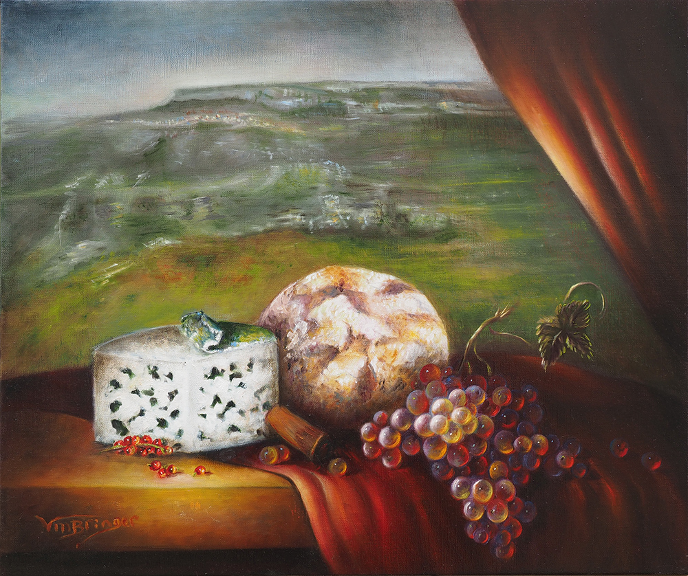 Nature morte et son roquefort